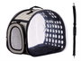 MASCOW Transportin Transparent Gris Grande