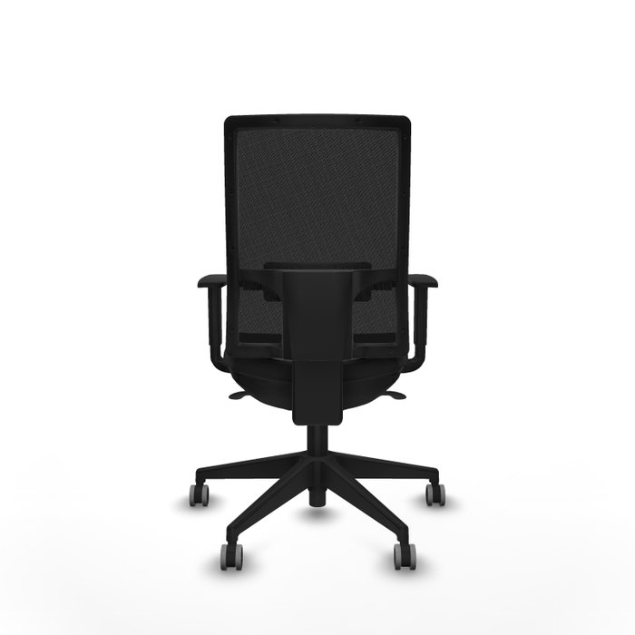 PIQUERAS Y CRESPO Chaise de bureau Horna noire avec mécanisme synchrone