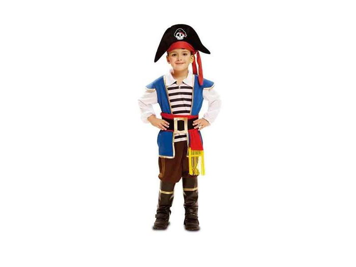 My Other Me Déguisement Pirate Enfant Taille 3-4 Ans (3-4 ans) - Ensemble avec Chapeau, Veste, Ceinture, Pantalon My Other Me Déguisement Pirate Enfant Taille 3-4 Ans (3-4 ans) - Ensemble avec Chapeau, Veste, Ceinture, Pantalon