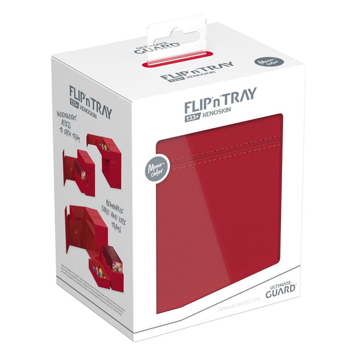 Ultimate Guard Flip'n'Tray 133+ Xenoskin - Rouge
