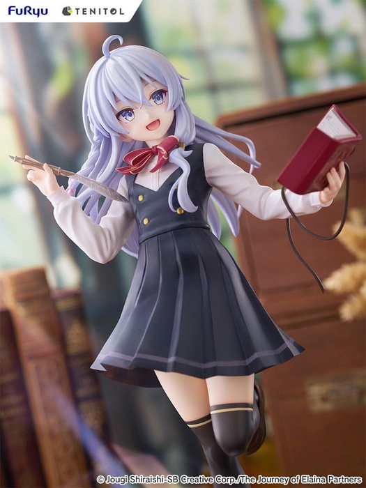 Wandering Witch: The Journey of Elaina statuette PVC Tenitol Tall Elaina School Uniform Ver. 29 cm Wandering Witch: The Journey of Elaina statuette PVC Tenitol Tall Elaina School Uniform Ver. 29 cm