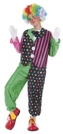 Creaciones Llopis Déguisement Clown à Rayures Taille L