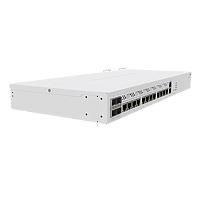 MikroTik CCR2116-12G-4S+ Routeur 16 coeurs ARM 2 GHz avec 16 Go RAM DDR4, 4 ports SFP+ 10G, 13 ports Gigabit Ethernet, RouterOS, alimentation redondante