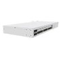 MikroTik CCR2116-12G-4S+ Routeur 16 coeurs ARM 2 GHz avec 16 Go RAM DDR4, 4 ports SFP+ 10G, 13 ports Gigabit Ethernet, RouterOS, alimentation redondante