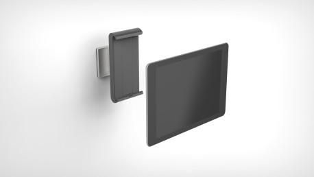 Durable Support mural pour tablette pivotant 360° antivol, pour tablettes 7-13 pouces jusqu'à 1 kg, fixation murale incluse