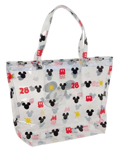 Safta Bolso shopping avec fermeture éclair Mickey Mouse "Beach" 54 x 35 x 17 cm, sac de plage