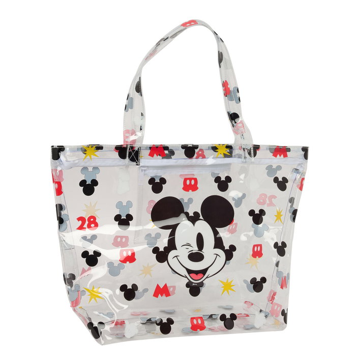 Sac à Achats Mickey Mouse Clubhouse Beach Multicouleur Transparent 54 x 35 x 17 cm Sac à Achats Mickey Mouse Clubhouse Beach Multicouleur Transparent 54 x 35 x 17 cm