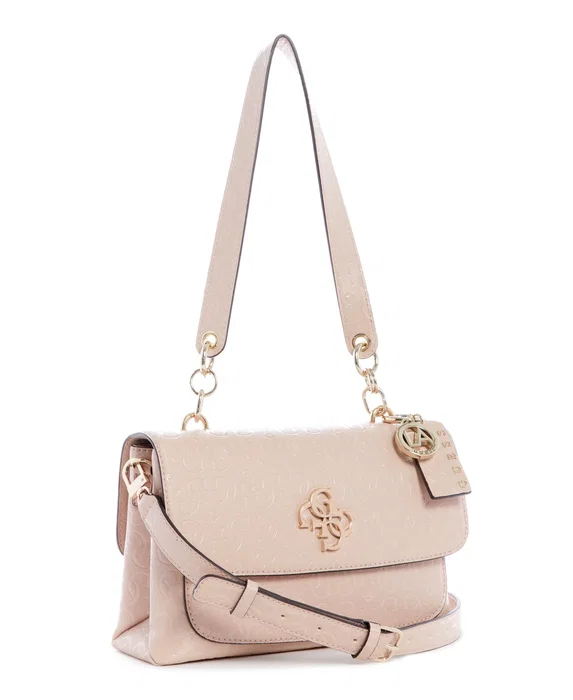 Guess Cathleen Sac à épaule en textile Rougir Guess Cathleen Sac à épaule en textile Rougir