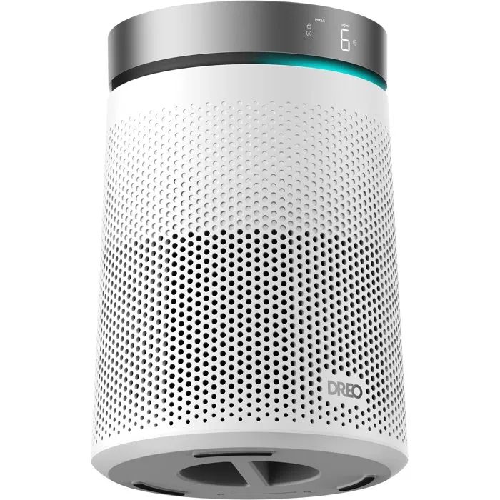 Dreo Purificateur d'Air Macro AP605S avec Filtre HEPA, pour 82 m², Silencieux 22 dB, Minuterie, Verrouillage Enfant et Affichage Qualité d'Air
