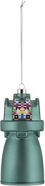 Alessi Bell ESA06 3 Décoration de Noël en Verre Soufflé