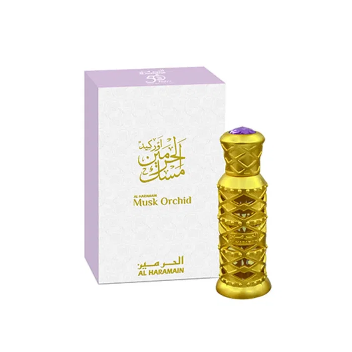 Al Haramain Musk Orchid Huile de parfum 12 ml