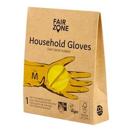 FAIR SQUARED Gants de ménage en latex taille M