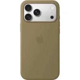 Apple Coque en silicone avec MagSafe pour iPhone 18 Pro Max - Olive