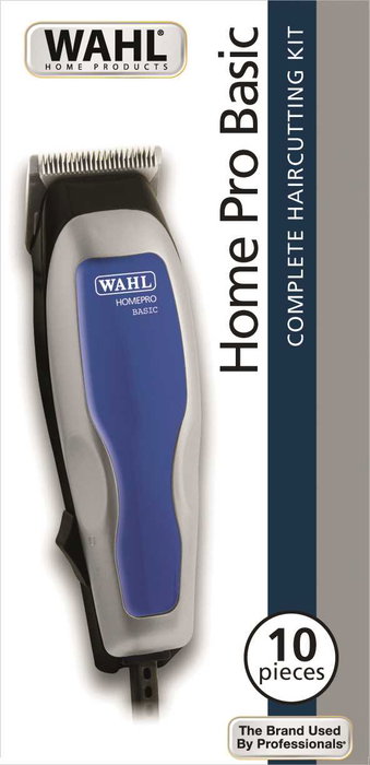 Wahl 09155-1216 Cortapelos Home Pro Basic - Tondeuse barbe et cheveux homme - Précision de coupe 1 à 13 mm - Couteaux auto-affûtés