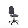 PIQUERAS Y CRESPO Chaise de bureau Algarra gris foncé sans accoudoirs