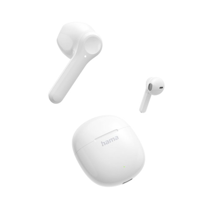 Hama Écouteurs Sans Fil avec Étui de Charge 00221774 Blanc