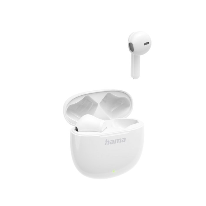 Hama Écouteurs Sans Fil avec Étui de Charge 00221774 Blanc
