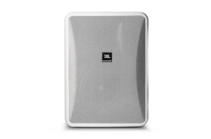 JBLPRO Control 28-1-Wh Pack de 2 Enceintes 8" 2 Voies 120W Blanc