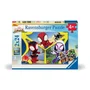 Ravensburger Puzzle 05729 Spidey & compagnie - 2 x 24 pièces - Dès 4 ans - Avec 2 posters taille réelle - Qualité supérieure