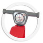 Chicos Corre pasillos Mini Custom Rouge - Trotteur moto 4 roues stable pour enfants 10 à 36 mois - Réf. 36006