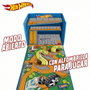 CEFA TOYS Boîte organisatrice de voitures 3 en 1 Hot Wheels avec piste et zone de jeu