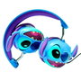 Lexibook Casque avec câble Disney Stitch HP015D - Licencié, pliable, pour enfants et fans de Lilo et Stitch, à partir de 3 ans