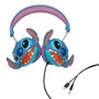 Lexibook Casque avec câble Disney Stitch HP015D - Licencié, pliable, pour enfants et fans de Lilo et Stitch, à partir de 3 ans