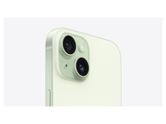 Apple iPhone 15 5G 128 Go Vert (Reconditionné)