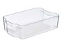 Kinvara Organisateur de Réfrigérateur 31.5x21x9 cm Transparent en Plastique (Set de 12)