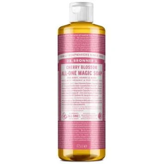 DR. BRONNER'S Savon liquide fleur de cerisier 475ml DR. BRONNER'S Savon liquide fleur de cerisier 475ml