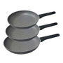 Gourmet Kitchen Set de 3 poêles antiadhésives Professional Line ø20 / ø24 / ø28 cm