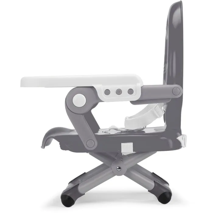 Chicco Pocket Snack - Rehausseur de chaise compact et transportable - Gris foncé Chicco Pocket Snack - Rehausseur de chaise compact et transportable - Gris foncé