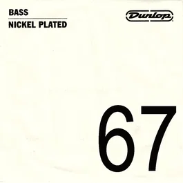 DUNLOPST Corde de basse en nickel entorché .067