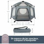 Dreambaby Adventure Pop-Up - Parc de jeux pliable avec protection anti-UV