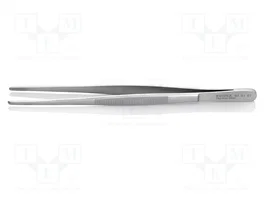 KNIPEX Pince à épiler droite 200mm à bec arrondi
