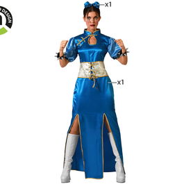 Déguisement Kimono Chinois Femme Adulte en Polyester Taille M-L, Azu