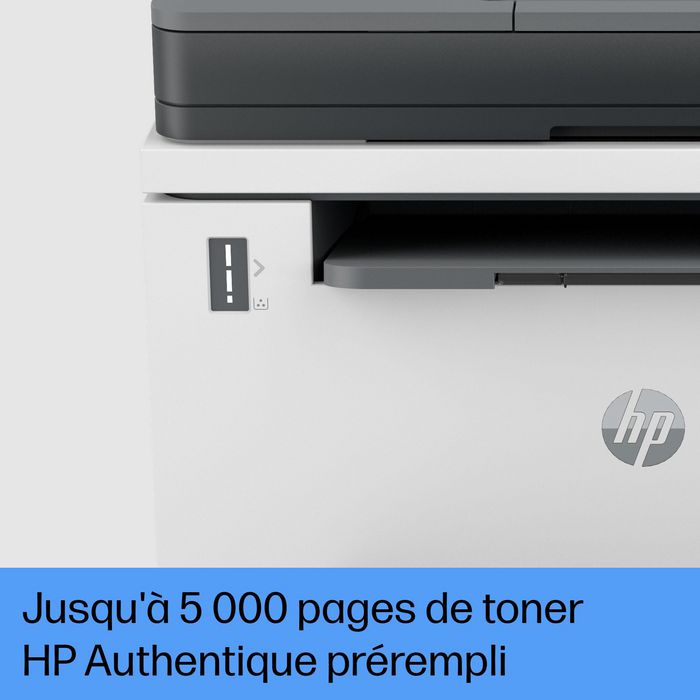 HP LaserJet Tank MFP 2604sdw - Imprimante multifonction laser avec réservoir de toner, impression recto-verso, scan vers PDF/e-mail, 22 ppm, sans fil et Ethernet
