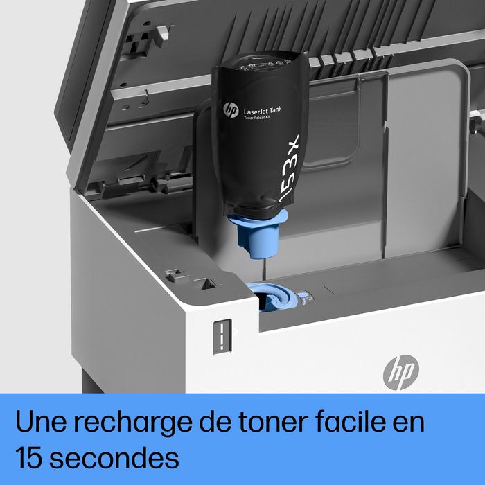 HP LaserJet Tank MFP 2604sdw - Imprimante multifonction laser avec réservoir de toner, impression recto-verso, scan vers PDF/e-mail, 22 ppm, sans fil et Ethernet