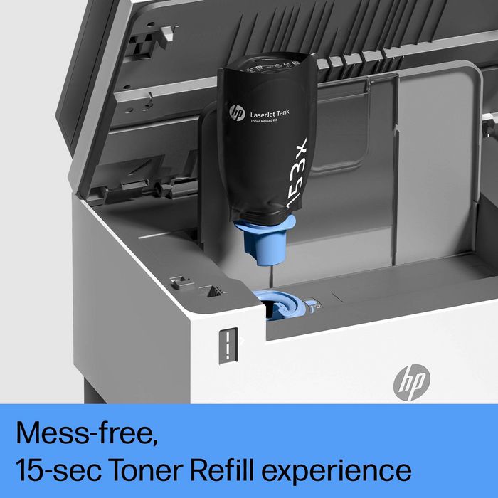 HP LaserJet Tank MFP 2604sdw - Imprimante multifonction laser avec réservoir de toner, impression recto-verso, scan vers PDF/e-mail, 22 ppm, sans fil et Ethernet