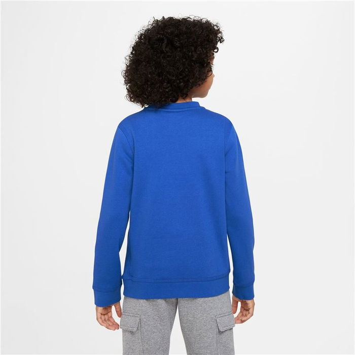 Sweat sans capuche enfant Nike NSW SOS FLC CREW Bleu