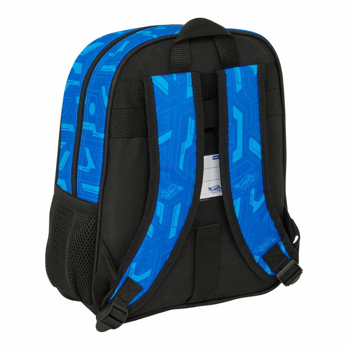 Cartable Hot Wheels Let's race Bleu Noir 27 x 33 x 10 cm Cartable Hot Wheels Let's race Bleu Noir 27 x 33 x 10 cm