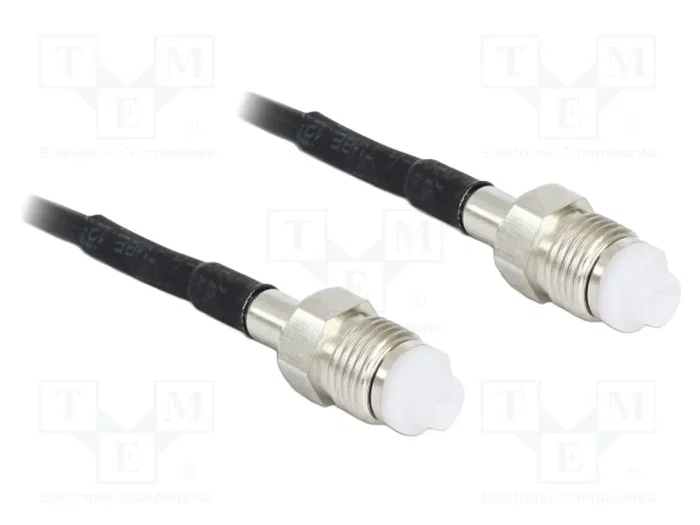 DELOCK Câble coaxial RG174 FME femelles 50Ω 200mm DELOCK Câble coaxial RG174 FME femelles 50Ω 200mm