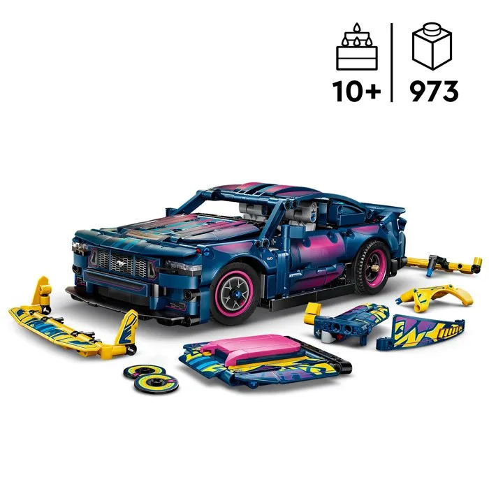 LEGO Technic Voiture Ford Mustang GT à personnaliser (42236) LEGO Technic Voiture Ford Mustang GT à personnaliser (42236)