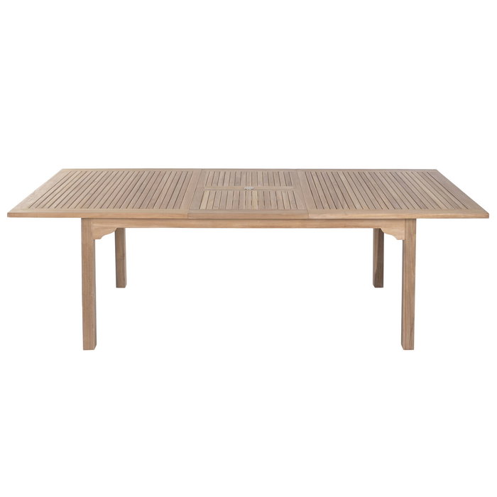 Table de Salle à Manger Home ESPRIT Marron Teck 180 x 100 x 75 cm Table de Salle à Manger Home ESPRIT Marron Teck 180 x 100 x 75 cm