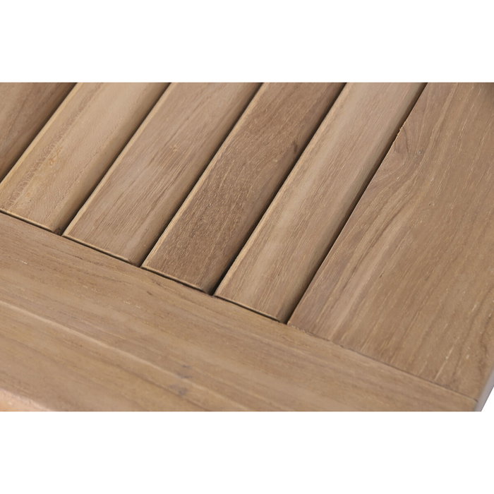 Table de Salle à Manger Home ESPRIT Marron Teck 180 x 100 x 75 cm Table de Salle à Manger Home ESPRIT Marron Teck 180 x 100 x 75 cm