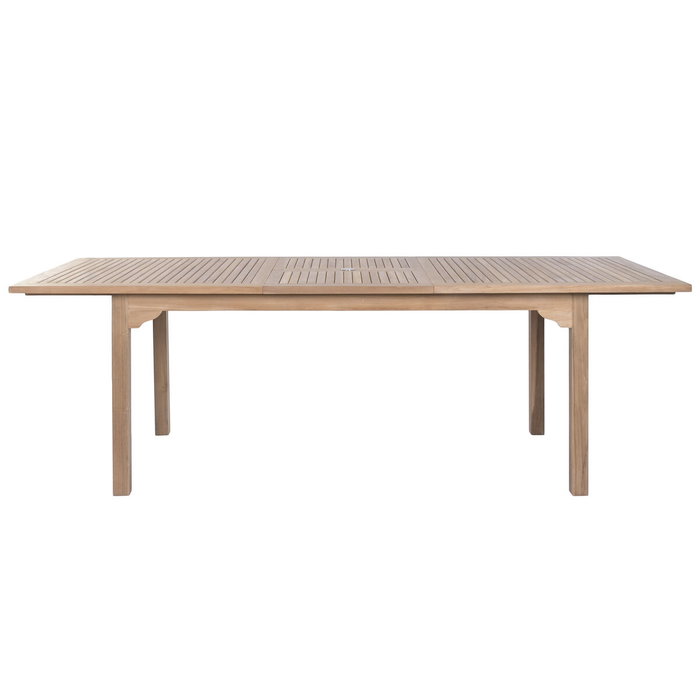 Table de Salle à Manger Home ESPRIT Marron Teck 180 x 100 x 75 cm Table de Salle à Manger Home ESPRIT Marron Teck 180 x 100 x 75 cm