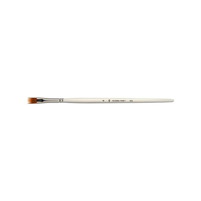 Victoria Vynn Pinceau de maquillage pour ombrer et estomper, modèle 836 taille 4, avec poils à deux longueurs pour une application homogène Victoria Vynn Pinceau de maquillage pour ombrer et estomper, modèle 836 taille 4, avec poils à deux longueurs pour une application homogène