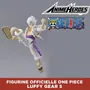 Bandai 37054 - Figurine Anime Heroes One Piece Luffy Gear 5 - Figurine d'action articulée 17 cm - Bandai