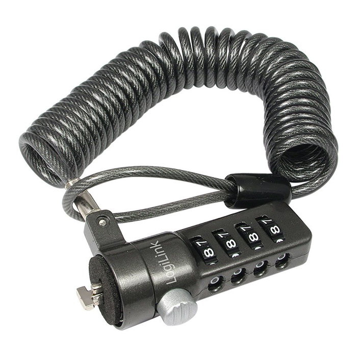 Câble antivol LogiLink 1,8 m Ordinateur Portable Câble antivol LogiLink 1,8 m Ordinateur Portable