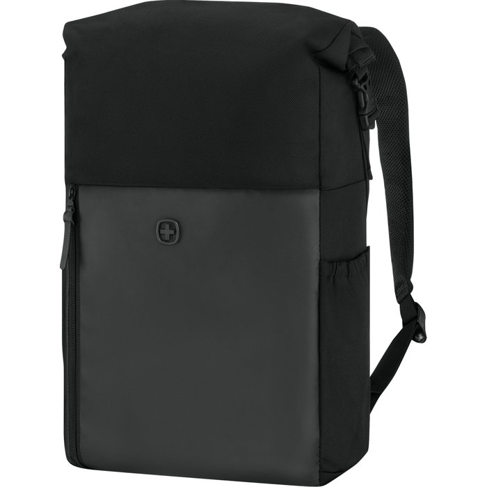 Wenger UrbanOne Roll-Top Sac à Dos pour Ordinateur 15,6 pouces Noir Wenger UrbanOne Roll-Top Sac à Dos pour Ordinateur 15,6 pouces Noir